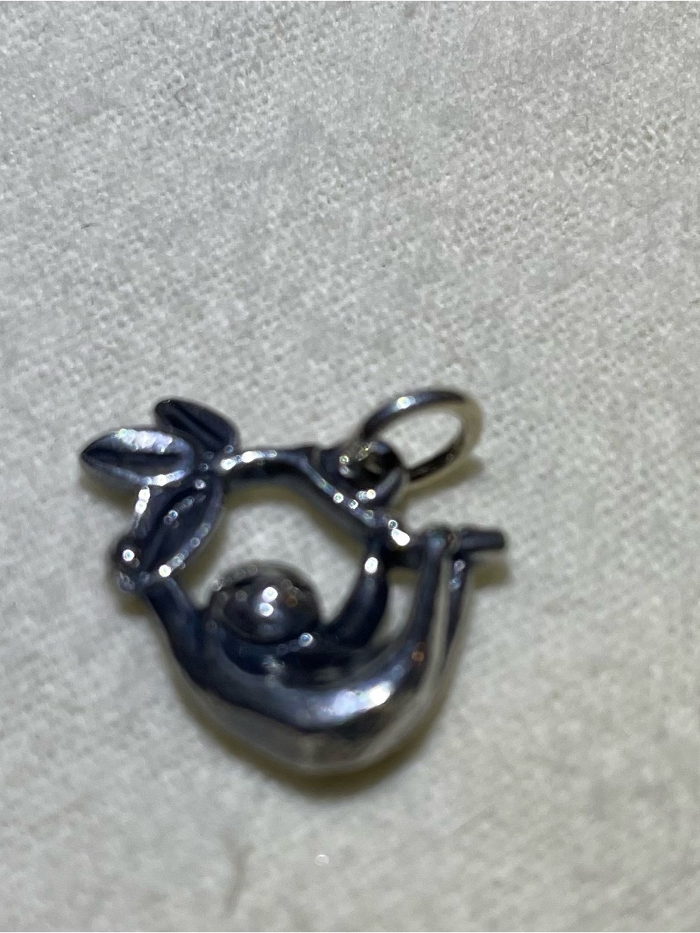 James Avery Silver Sloth retired charm - Picture 7 of 7